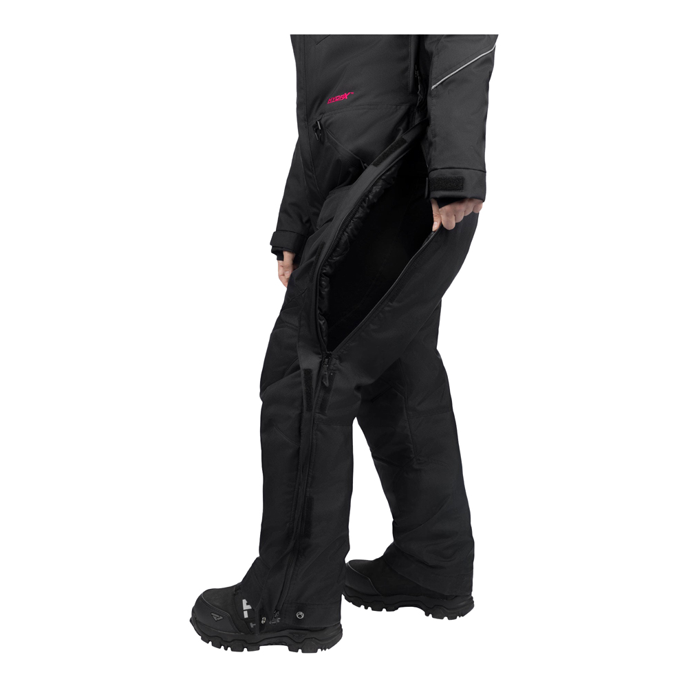 Комбинезон FXR Excursion с утеплителем Black/Fuchsia, 12