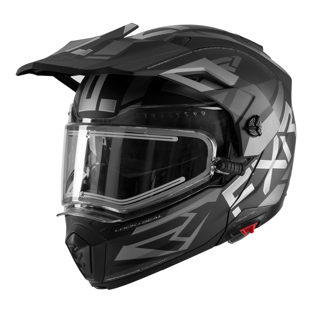 Шлем FXR Maverick X с подогревом Black/Titanium, M
