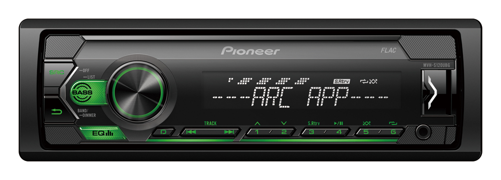 Автомобильный цифровой медиа-ресивер PIONEER MVH-S120UBG