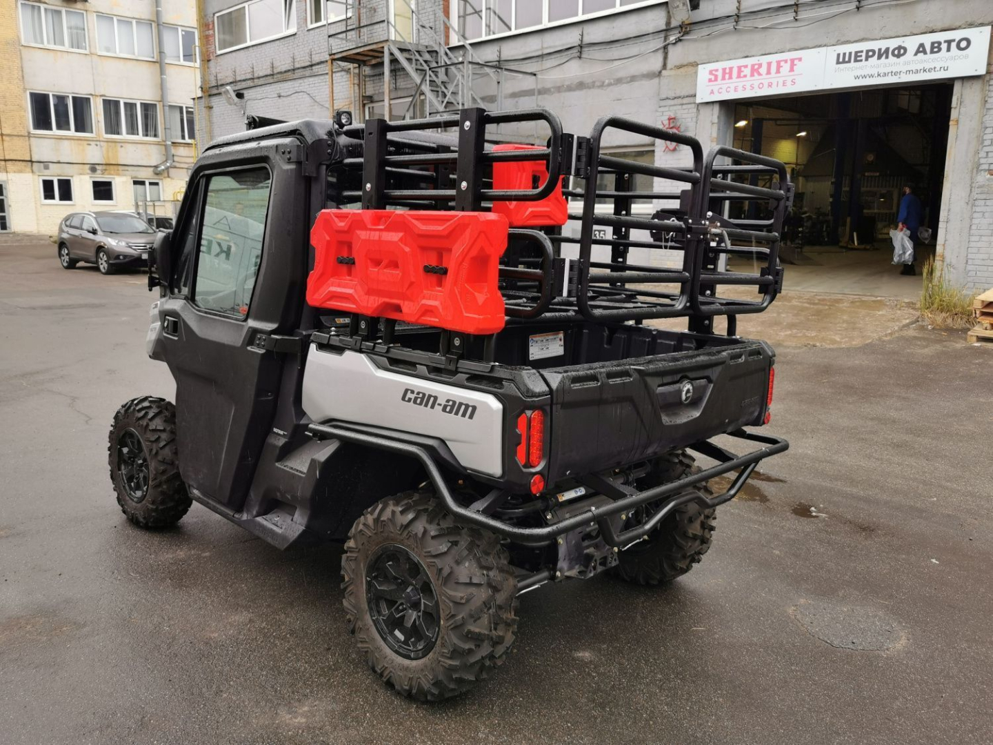 Купить бампер задний brp can-am traxter/defender по цене 17 850 р.. Низкие цены. Большой выбор. Доставка по всей России.  Интернет-магазин в Москве. Только положительные отзывы!