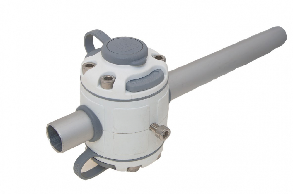 Купить замки и монтажная площадка для установки на трубу d 22/25 мм fmr225 (белый) по цене  Низкие цены. Большой выбор. Доставка по всей России. Интернет-магазин в Москве. Только положительные отзывы!