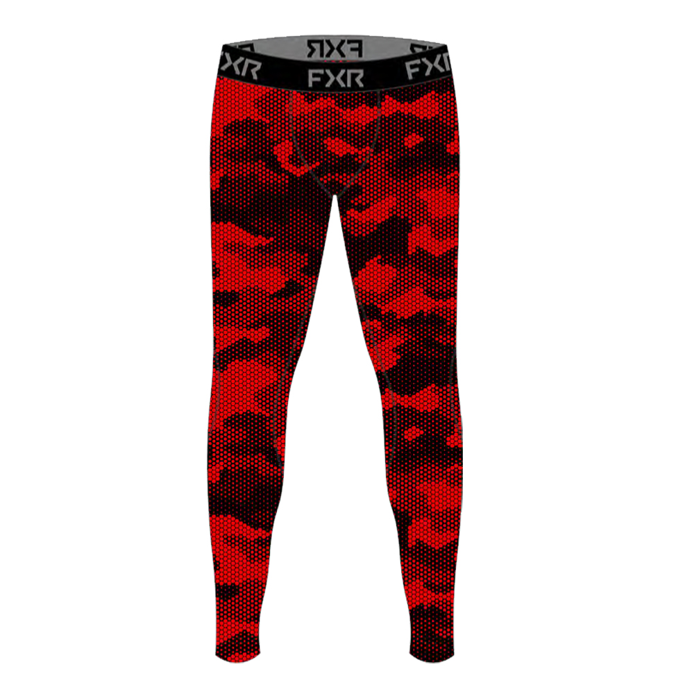 Термоштаны FXR Atmosphere Red Hex, L