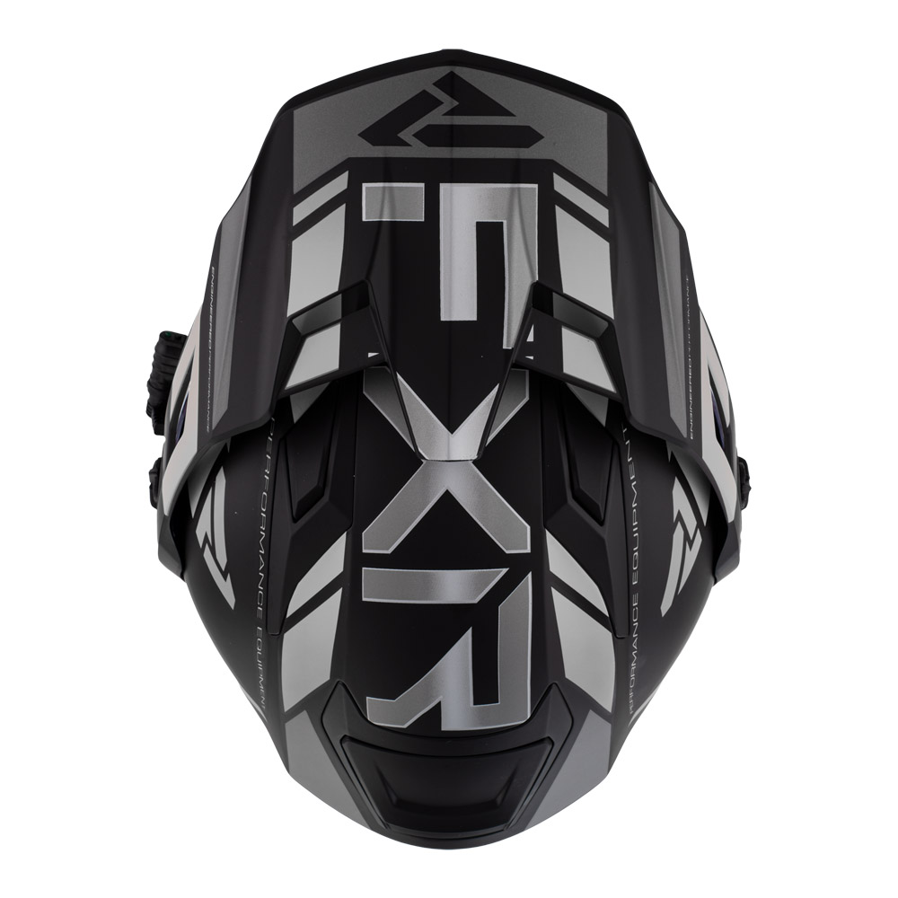 Шлем FXR Maverick X с подогревом Black/Titanium, L
