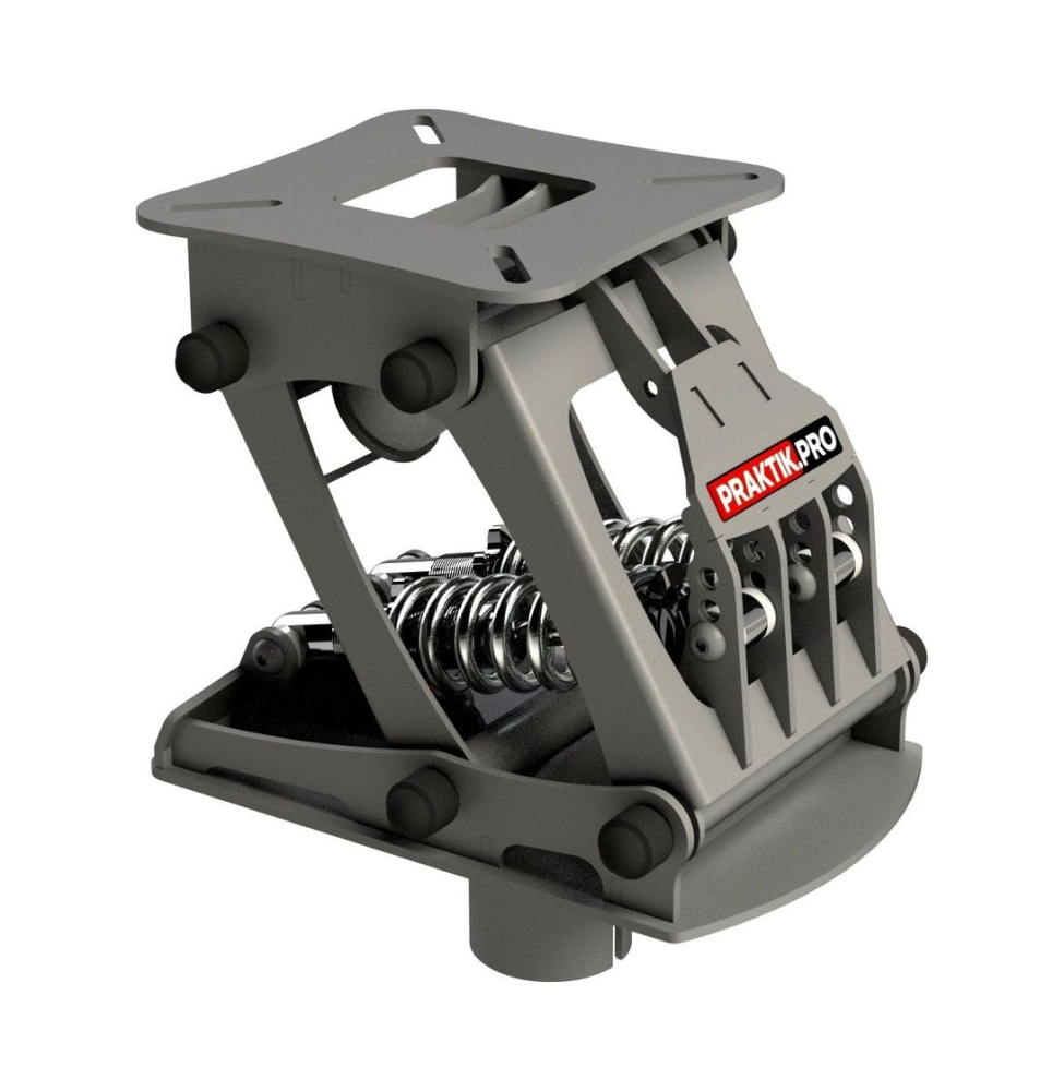 Купить стойка амортизационная практик 200q x2, оцинкованная, окрашенная ral 9023 по цене  Низкие цены. Большой выбор. Доставка по всей России. Интернет-магазин в Москве. Только положительные отзывы!