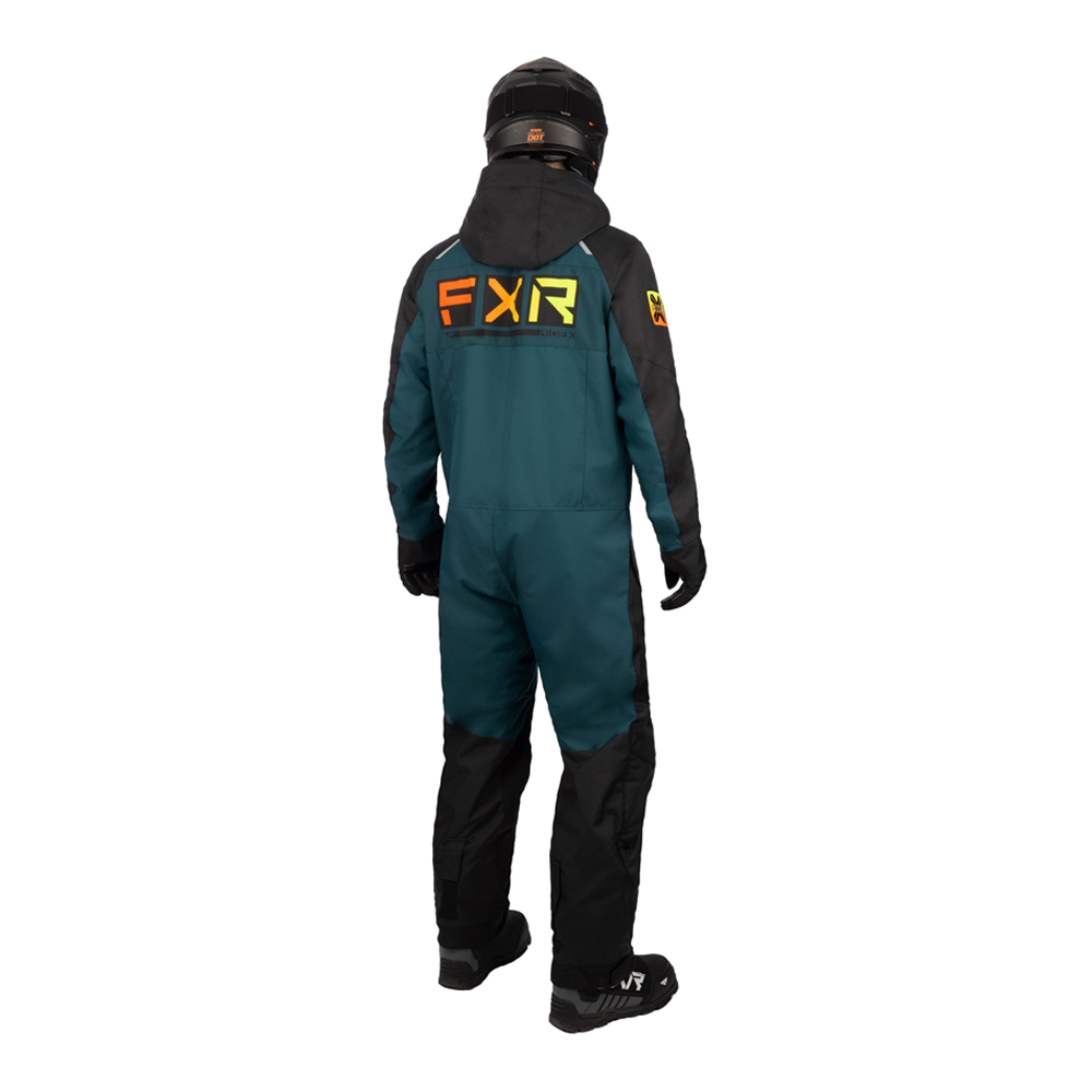 Комбинезон FXR Recruit без утеплителя Black/Drk Steel/Inferno, 2XL