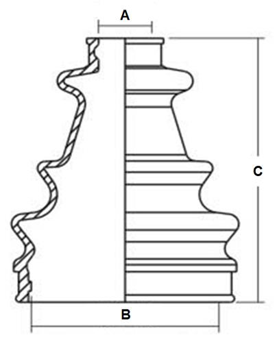 Купить пыльник шрус at-03083 по цене 1 404 р.. Низкие цены. Большой выбор. Доставка по всей России.  Интернет-магазин в Москве. Только положительные отзывы!