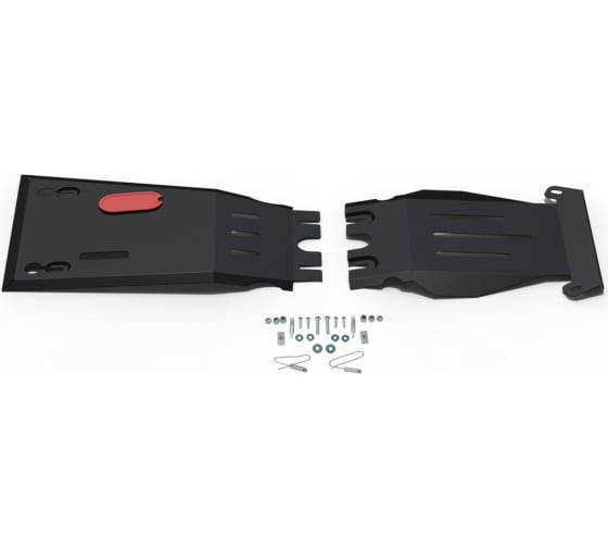 Защита картера + КПП , АвтоБРОНЯ, Сталь, Chevrolet Damas 2019-, V - 0.8/Chevrolet Labo 2019-, V - 0.8 (2 части) (111.01030.1) Rival
