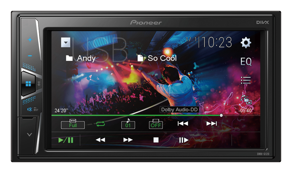 Автомобильный цифровой медиа-ресивер PIONEER DMH-G120