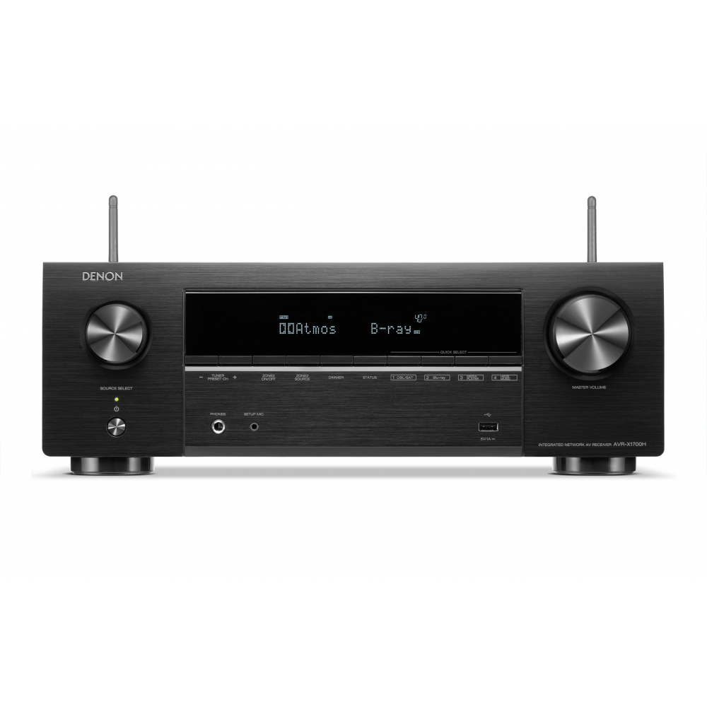 Домашний кинотеатр DENON AVRX1700HBKE2 Canton GLE Basic