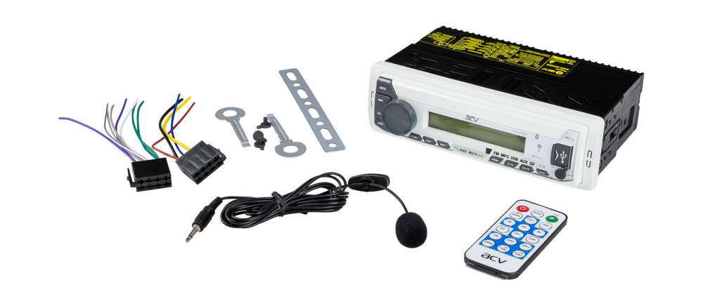 Купить аудиосистема 1din acv, белый, usb/sd/fm/am/2rca/quickcharge/4*50вт по цене  Низкие цены. Большой выбор. Доставка по всей России. Интернет-магазин в Москве. Только положительные отзывы!