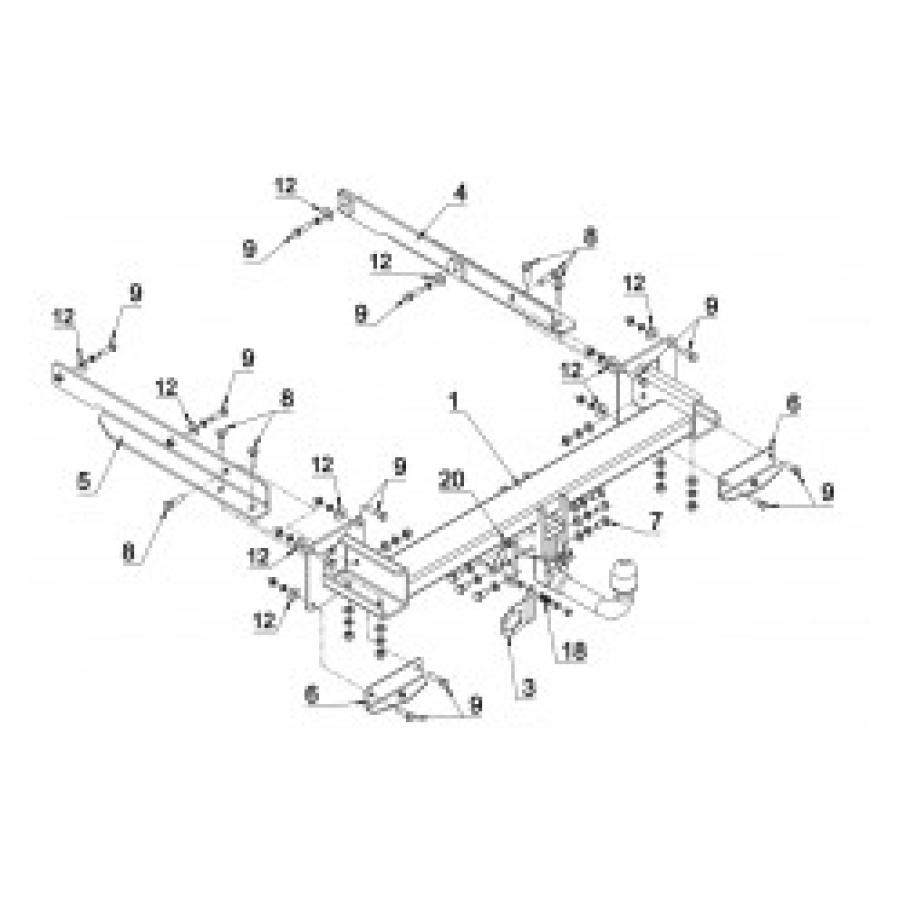 Купить фаркоп mercedes gls-class x166 2016-, gl-class x166 2012-2016, gl-class x164 2006-2012 - d 49v auto-hak по цене  Низкие цены. Большой выбор. Доставка по всей России. Интернет-магазин в Москве. Только положительные отзывы!