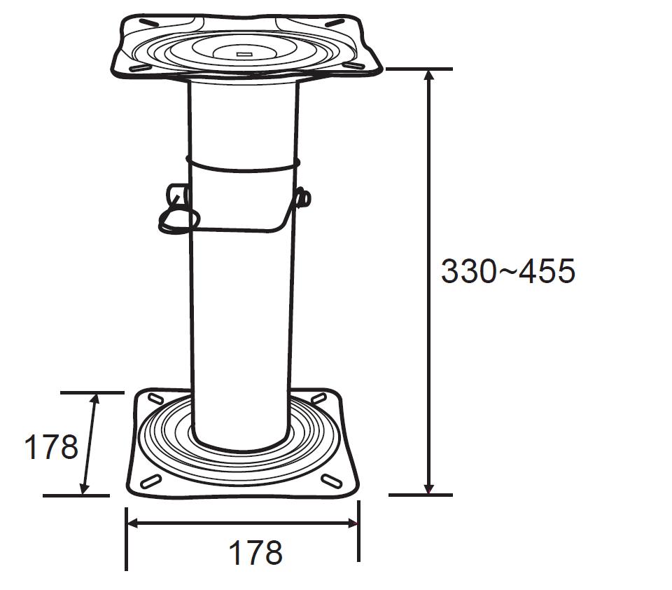 Купить стойка под кресло регулируемая (33-45 см.),сталь по цене 4 135 р. Низкие цены. Большой выбор. Доставка по всей России. Интернет-магазин в Москве. Только положительные отзывы!