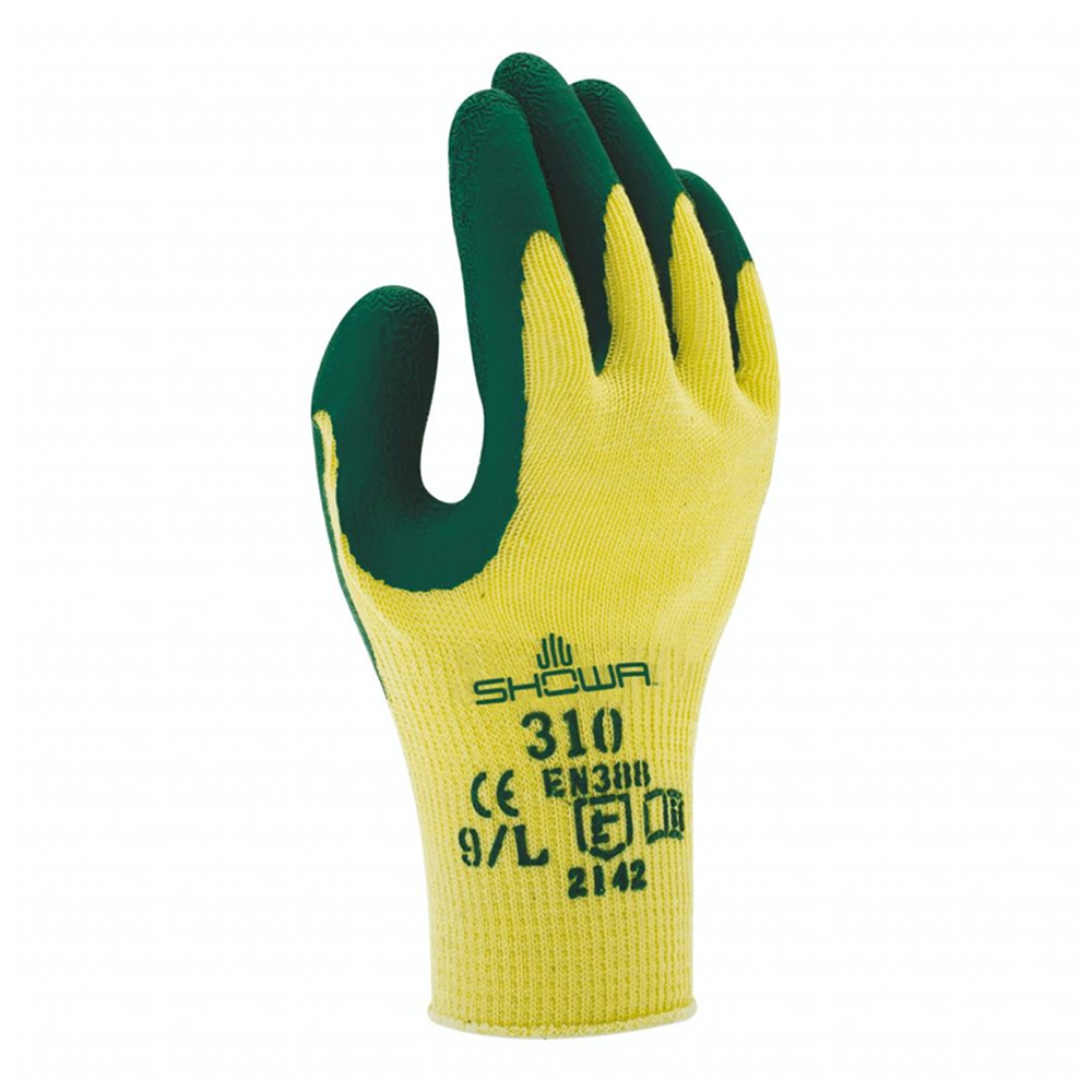 Перчатки защитные SHOWA 310 Green, XL