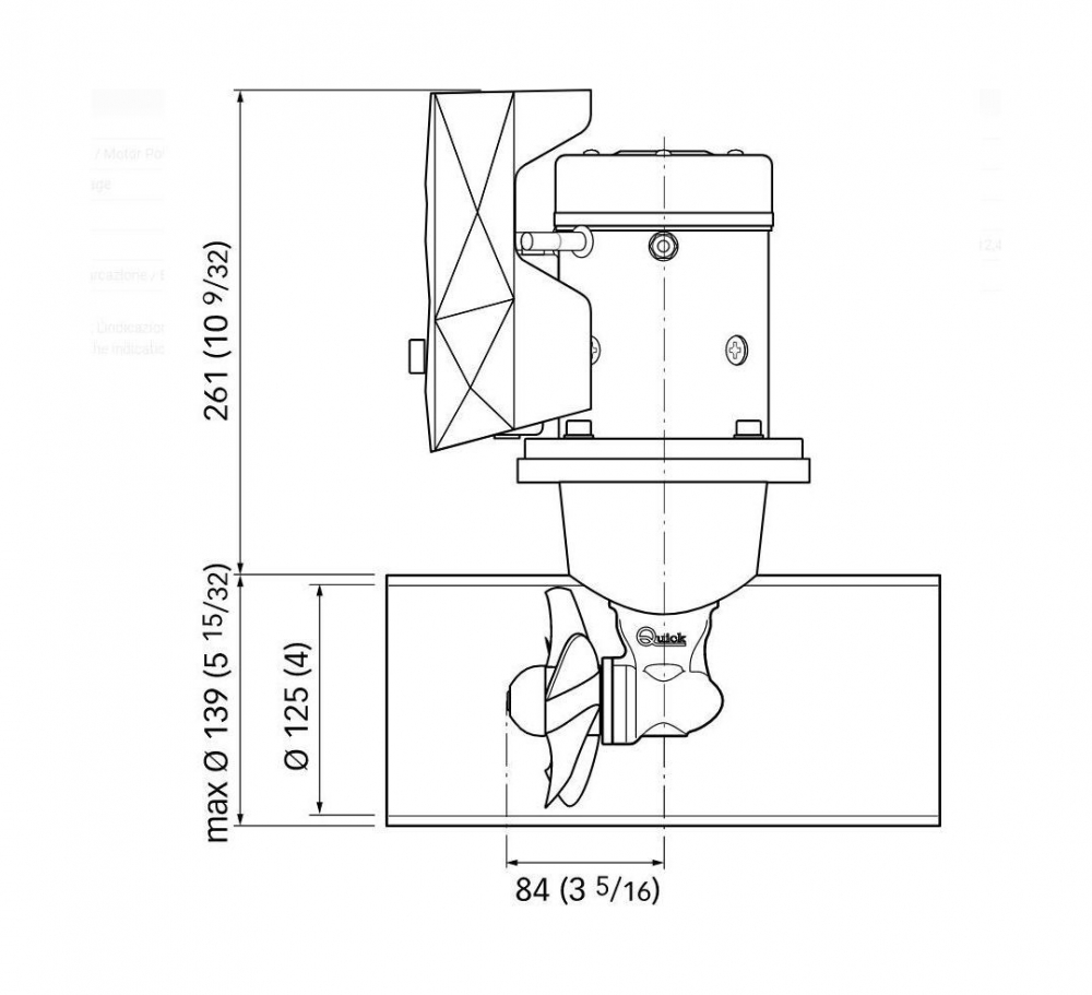 Купить подруливающее устройство quick, d125mm, 30kgf, 12 в, (tcd2042 - tcdex06 - tnl 750mm) по цене  Низкие цены. Большой выбор. Доставка по всей России. Интернет-магазин в Москве. Только положительные отзывы!