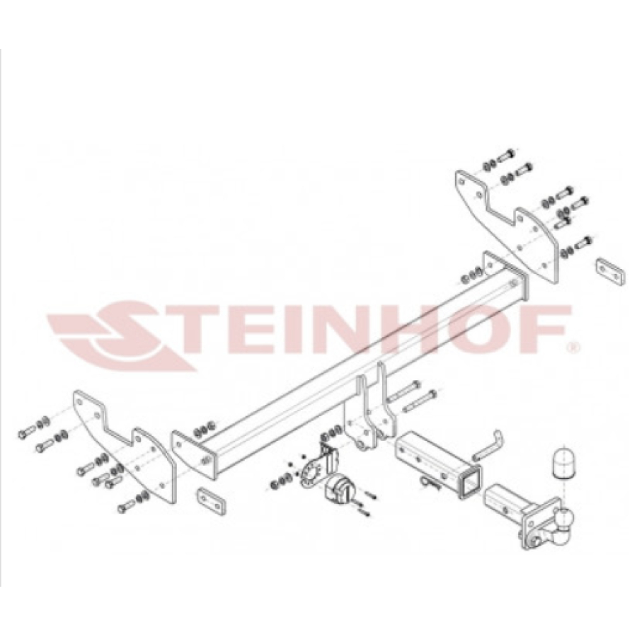 Купить фаркоп toyota hilux 4wd 2016- t-153 steinhof по цене  Низкие цены. Большой выбор. Доставка по всей России. Интернет-магазин в Москве. Только положительные отзывы!