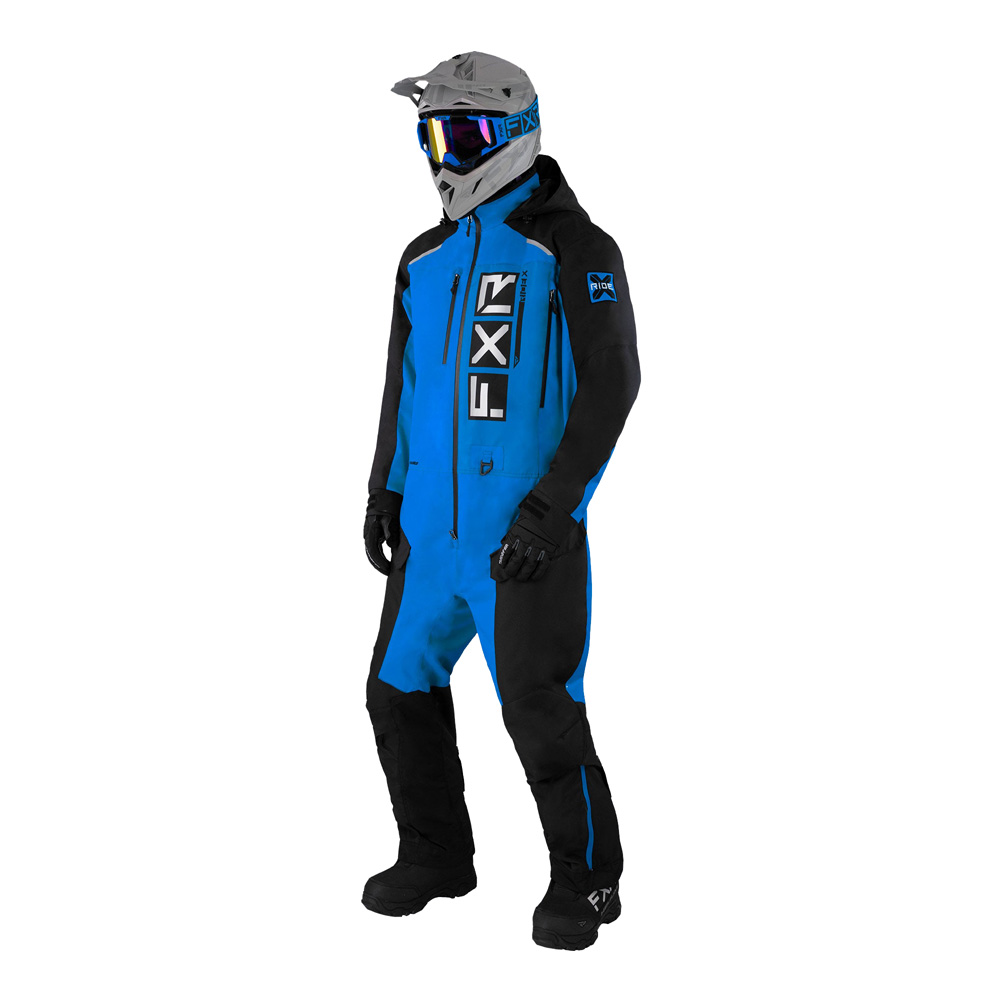 Комбинезон FXR Recruit без утеплителя Black/Blue, S