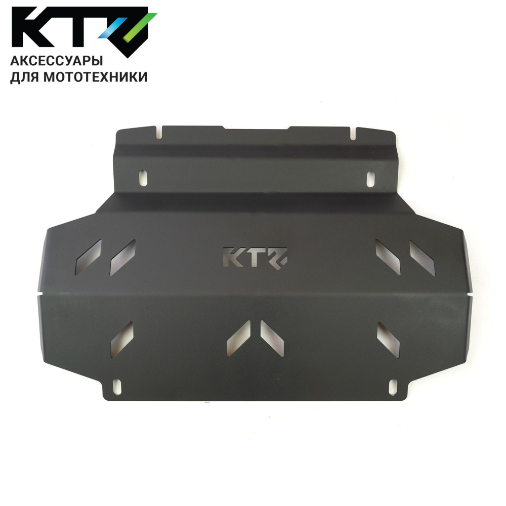 Защита радиатора TANK 400 2.0 АКПП 4WD 2025+ Сталь 3 мм KTZ