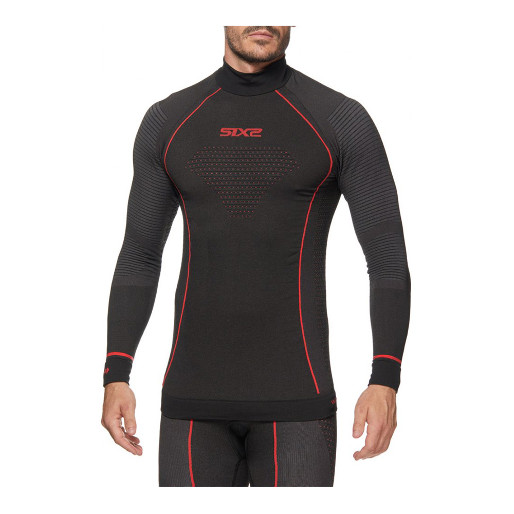 Термокофта SIXS TS3W CU Black/Red, XL/XXL