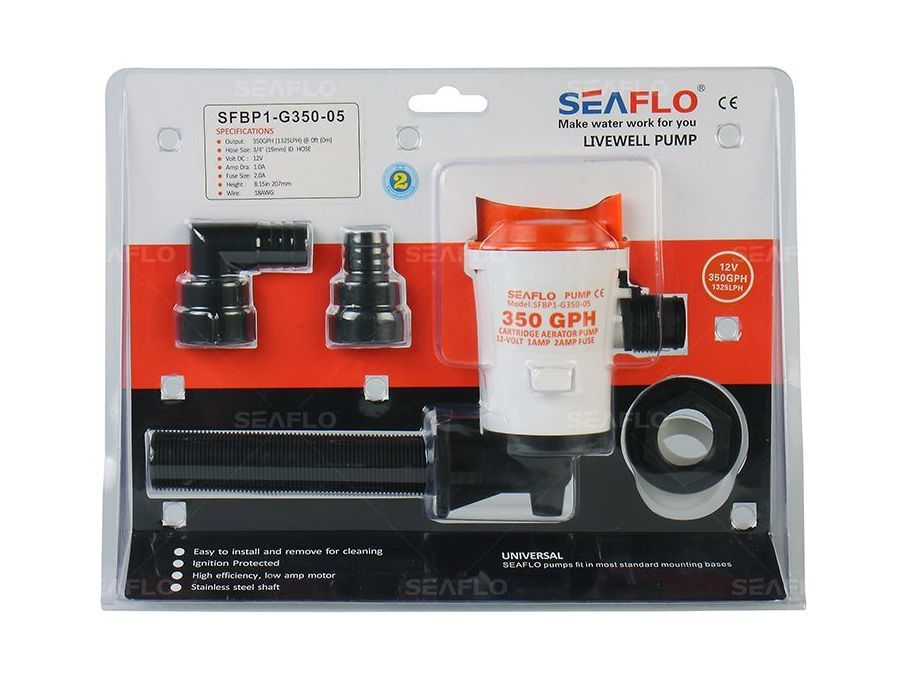 Купить аэратор горизонтальный 12 в, 350 gph (1324,8 л/час), seaflo по цене 1 726 р. Низкие цены. Большой выбор. Доставка по всей России. Интернет-магазин в Москве. Только положительные отзывы!