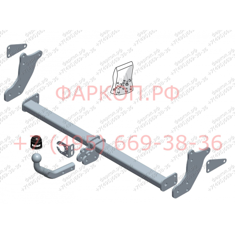 Купить фаркоп mercedes-benz v-class/ vito 2014- 595400 brink по цене  Низкие цены. Большой выбор. Доставка по всей России. Интернет-магазин в Москве. Только положительные отзывы!
