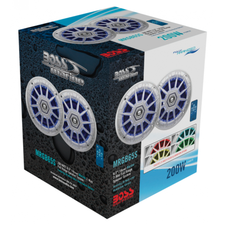 Купить динамики акустика boss audio mrgb65s 200w 6,5" rgb подсветкой серебристые по цене  Низкие цены. Большой выбор. Доставка по всей России. Интернет-магазин в Москве. Только положительные отзывы!
