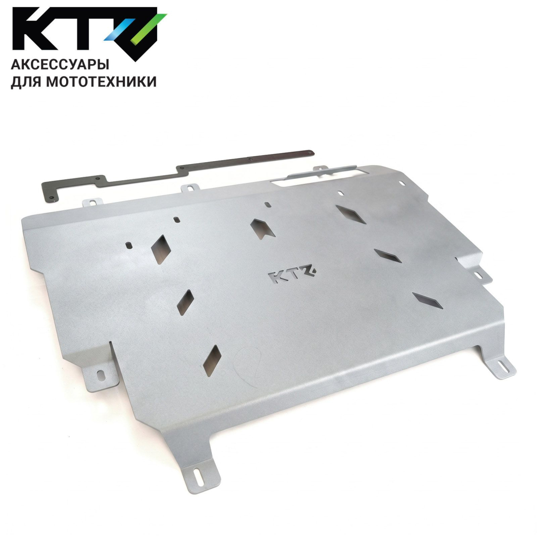Защита картера и КПП для HAVAL H7 2.0T DCT AWD 2025/ HAVAL F7 2.0 SAT 2025 4WD алюминий 5 мм KTZ