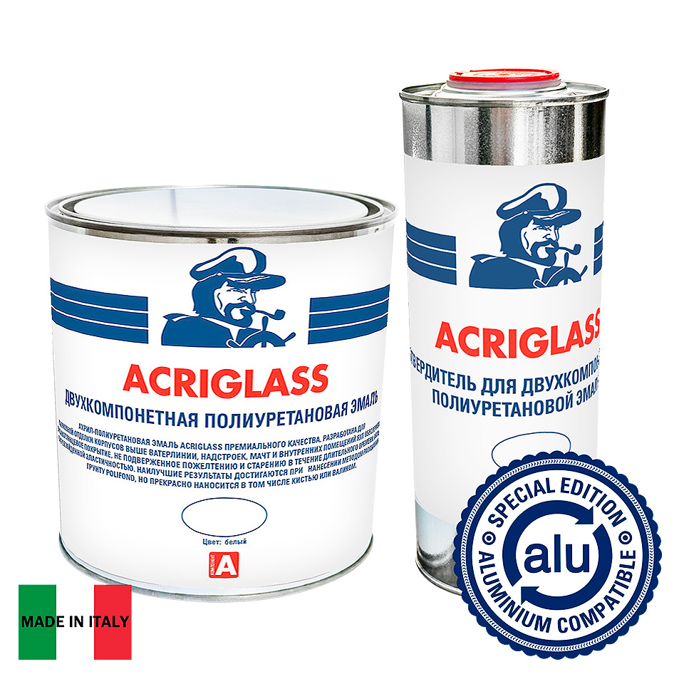Купить эмаль 2-комп. полиуретановая мореман acrgilass белая 15 л катер лодку по цене 56 260 р. Низкие цены. Большой выбор. Доставка по всей России. Интернет-магазин в Москве. Только положительные отзывы!