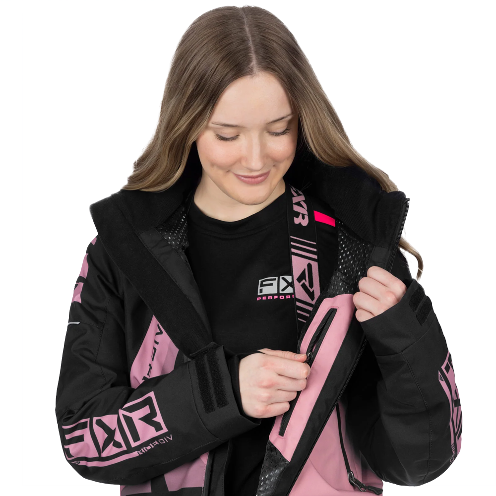 Комбинезон FXR CX без утеплителя Black/Dusty Rose, 2