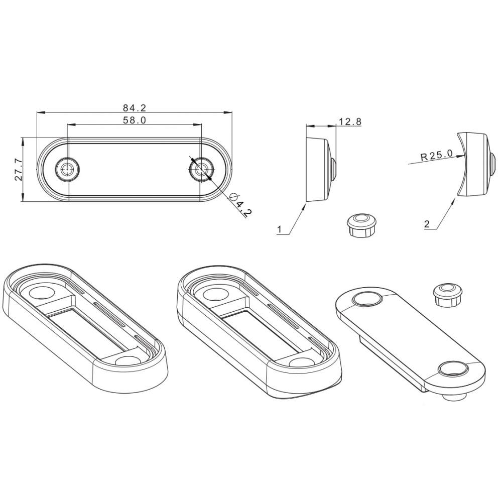 Купить фонарь габаритный fristom ft-073 c led светодиодный красный по цене 971 р.. Низкие цены. Большой выбор. Доставка по всей России. Интернет-магазин в Москве. Только положительные отзывы!