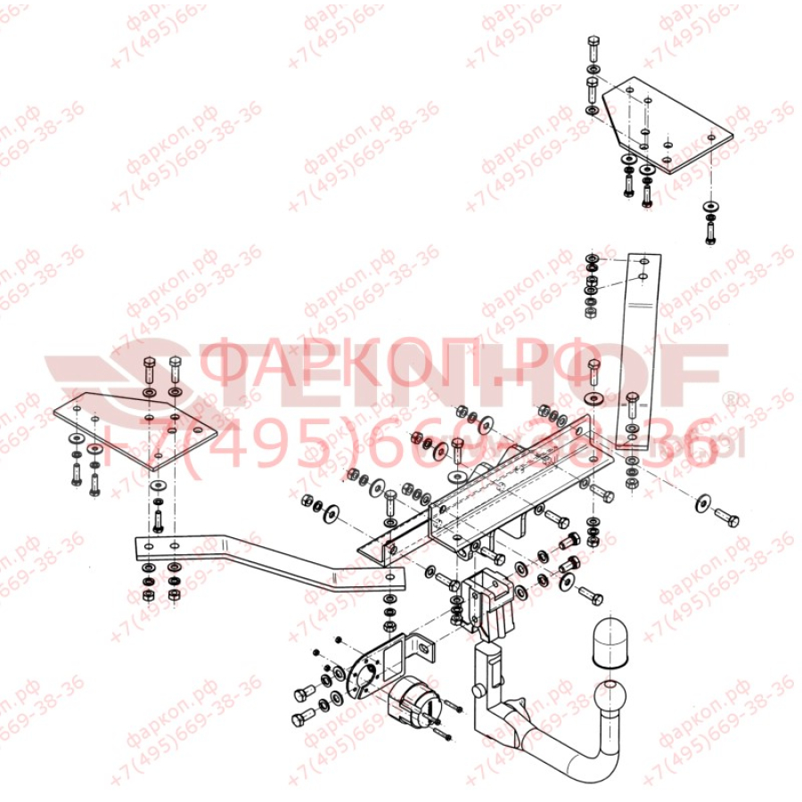 Купить фаркоп volvo s40 седан, v50 универсал 2004-2012 - v-283 steinhof по цене  Низкие цены. Большой выбор. Доставка по всей России. Интернет-магазин в Москве. Только положительные отзывы!