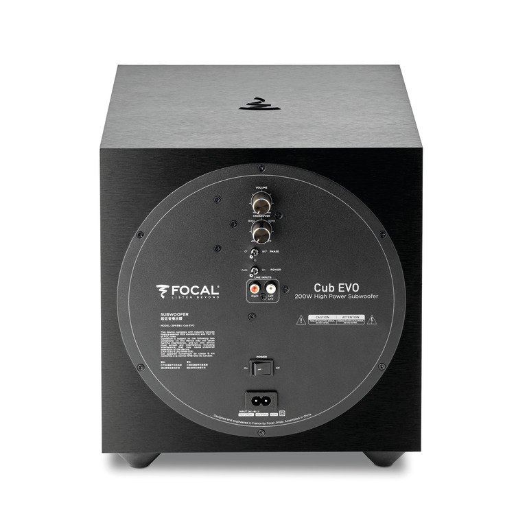 Активный сабвуфер FOCAL CUBE EVO BLACK