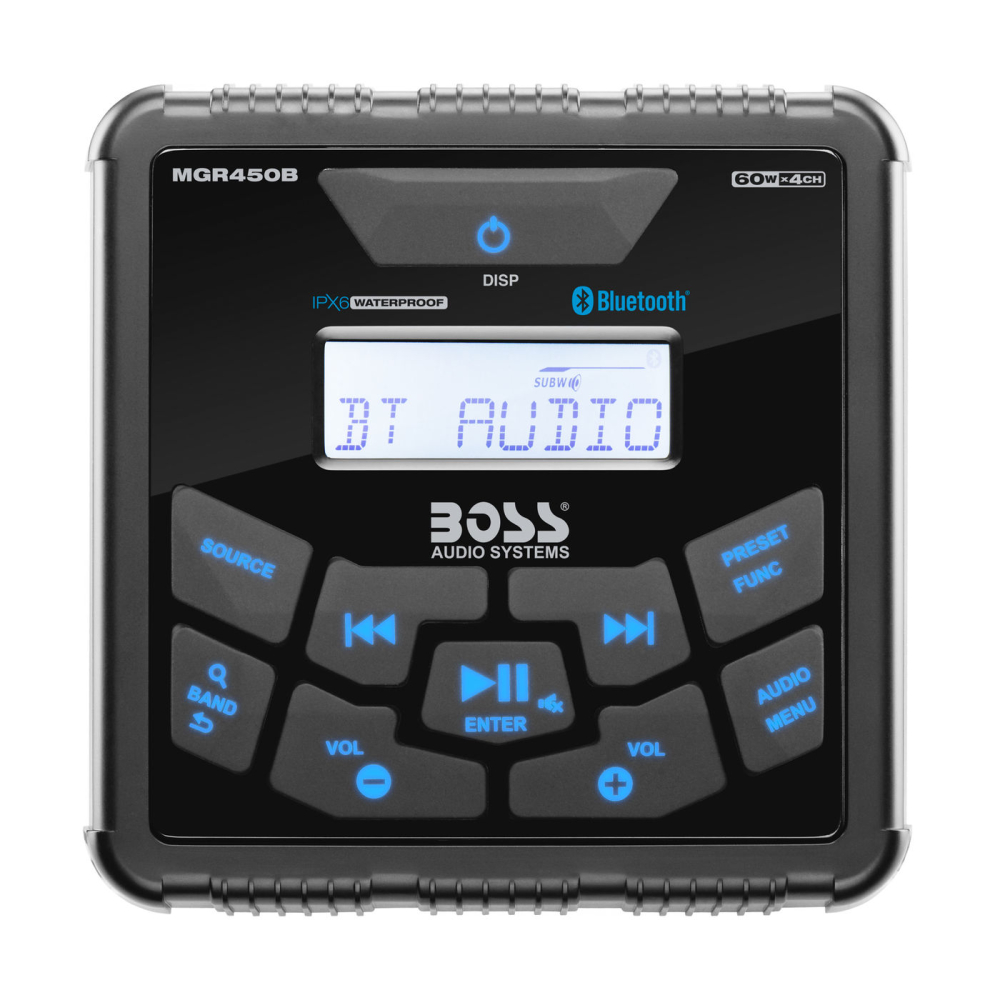 Купить морская магнитола boss mgr450b по цене 28 350 р. Низкие цены. Большой выбор. Доставка по всей России. Интернет-магазин в Москве. Только положительные отзывы!