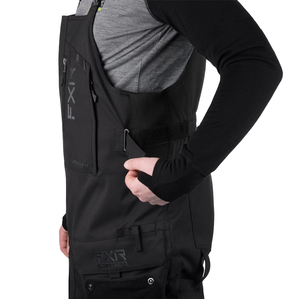 Полукомбинезон FXR Expedition Pro с утеплителем Black, XL