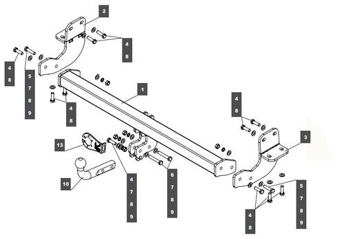 Купить фаркоп toyota hiace 2019- 249464 балтекс по цене  Низкие цены. Большой выбор. Доставка по всей России. Интернет-магазин в Москве. Только положительные отзывы!