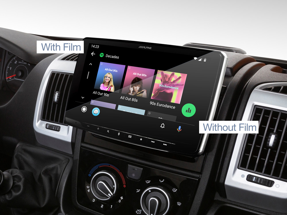 Антибликовая защитная пленка для серии Alpine Halo9 ALPINE KTX-HF9