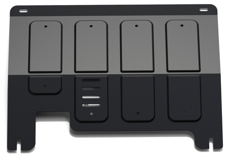 Защита картера + КПП (сталь) Opel Combo 2003-2011 (V - все), Opel Corsa 2006-2015 (V - 1.0; 1.2; 1.4)