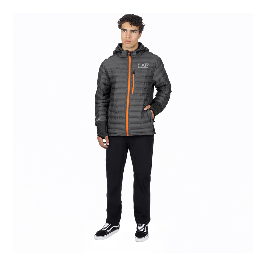 Куртка FXR Podium Hybrid Charcoal/Orange, 2XL