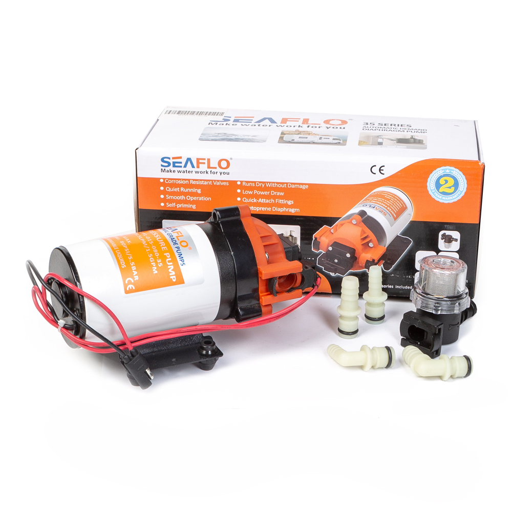 Купить помпа водоподающая seaflo мембранная, 12v 5.5 л/мин, 5.5 bar по цене 9 875 р. Низкие цены. Большой выбор. Доставка по всей России. Интернет-магазин в Москве. Только положительные отзывы!