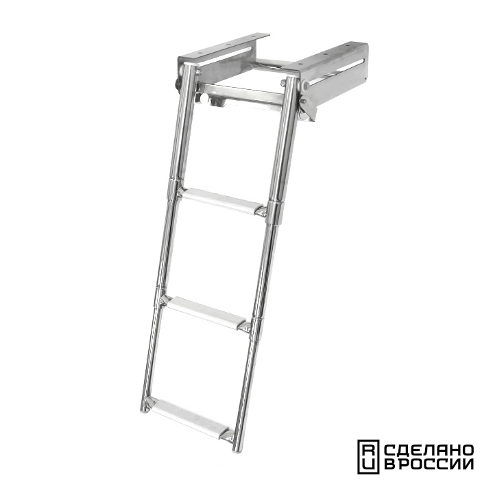 Купить трап телескопический выдвижной с фиксирующим механизмом 3 белых ступени (ширина 291 мм.) 040140wt по цене 14 993 р. Низкие цены. Большой выбор. Доставка по всей России. Интернет-магазин в Москве. Только положительные отзывы!