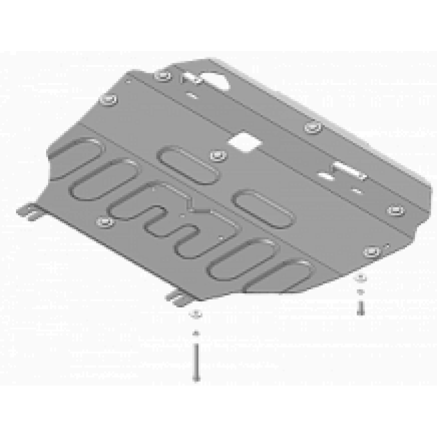 Защита КПП, картера двигателя Toyota Corolla седан 2006-2018, Toyota Auris 2006-2015