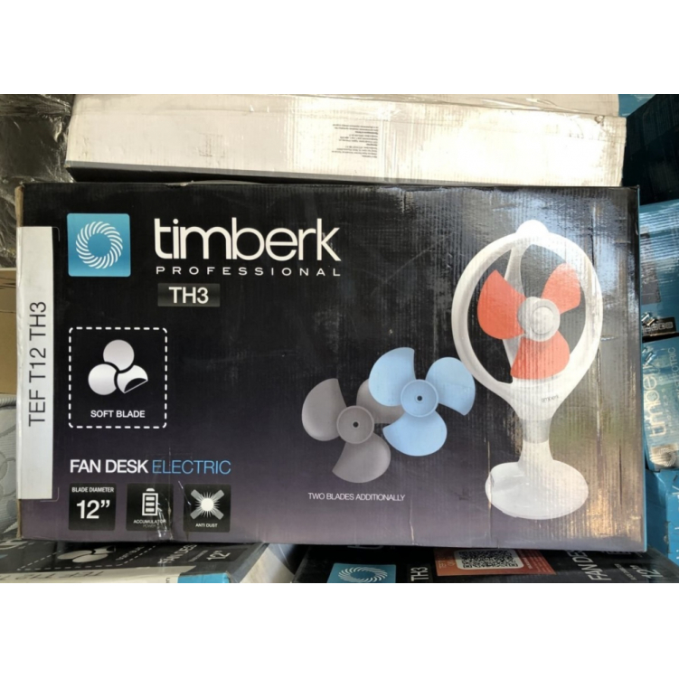 Настольный вентилятор Timberk TEF T12 TH3 по низкой цене в Москве. Официальный дилер! Отзывы и видео с фото. Можете купить недорого в наличии! Отправка по всей России! В продаже всего 850 р.