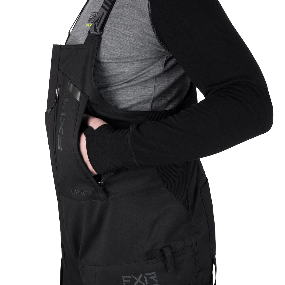 Полукомбинезон FXR Expedition Pro с утеплителем Black, XL