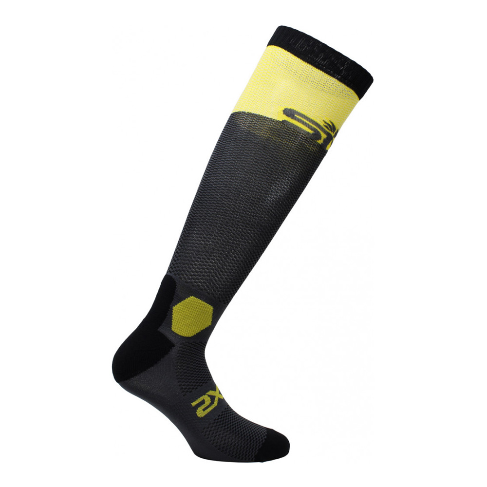 Носки SIXS LONG RACING Dark Grey/Yelow Tour, II, Артикул: LORA-II-GRGI