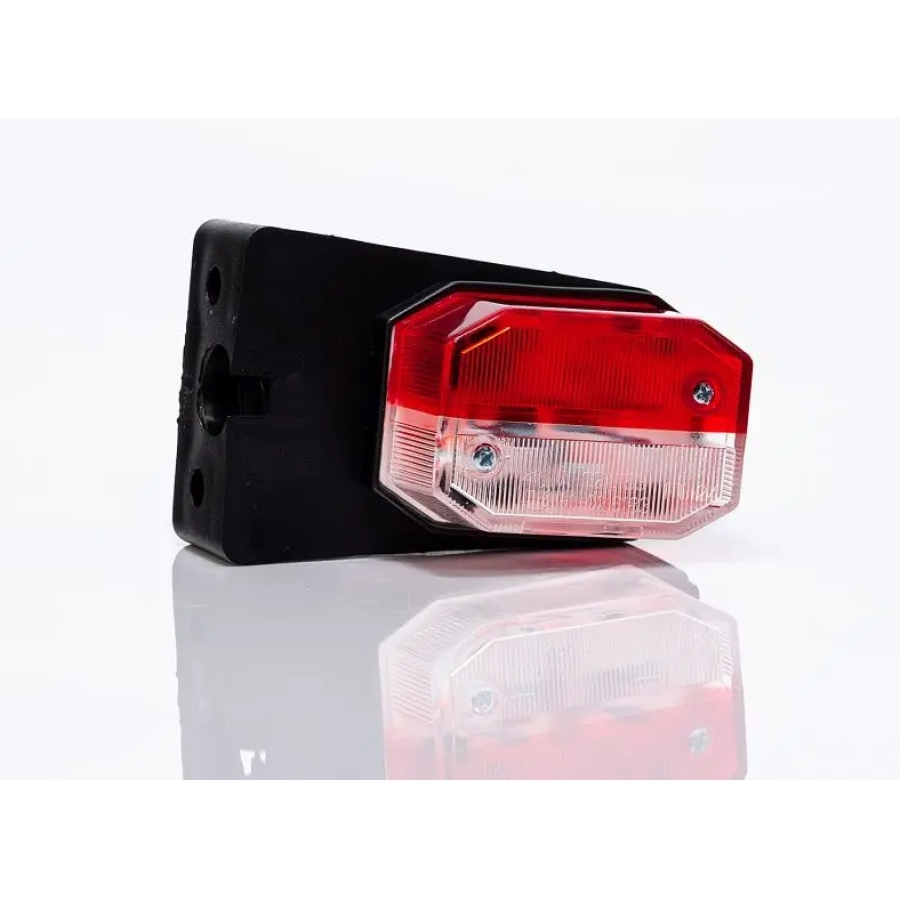 Купить габаритный фонарь fristom ft-024 i бело-красного цвета, с угловым кронштейном по цене . Низкие цены. Большой выбор. Доставка по всей России. Интернет-магазин в Москве. Только положительные отзывы!