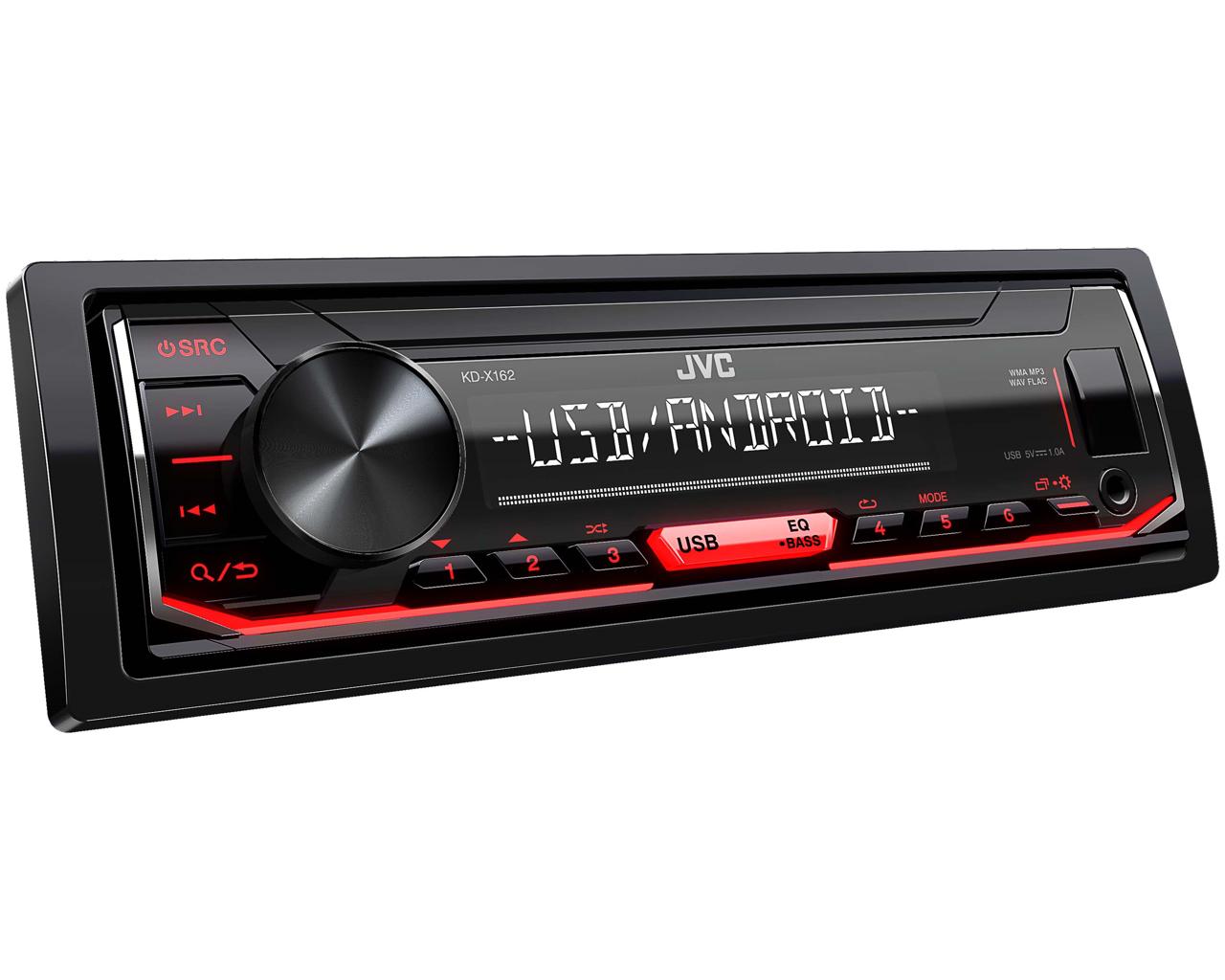 Автомобильный цифровой медиа-ресивер JVC KD-X162