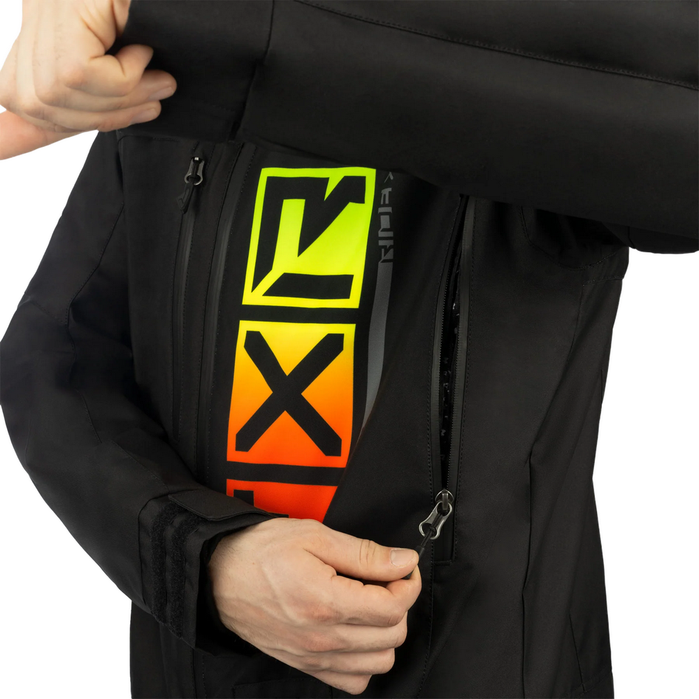 Комбинезон FXR Recruit без утеплителя Black/Sherbert, M