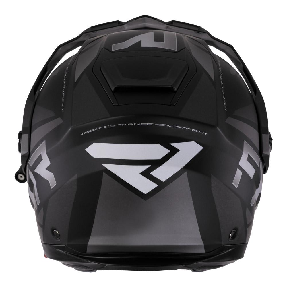 Шлем FXR Maverick X с подогревом Black/Titanium, L