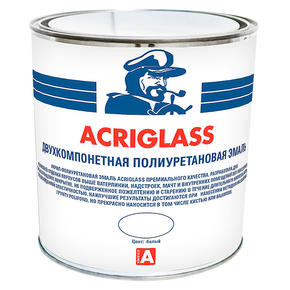 Купить эмаль 2-комп. полиуретановая мореман acrgilass белая 15 л катер лодку по цене 56 260 р. Низкие цены. Большой выбор. Доставка по всей России. Интернет-магазин в Москве. Только положительные отзывы!