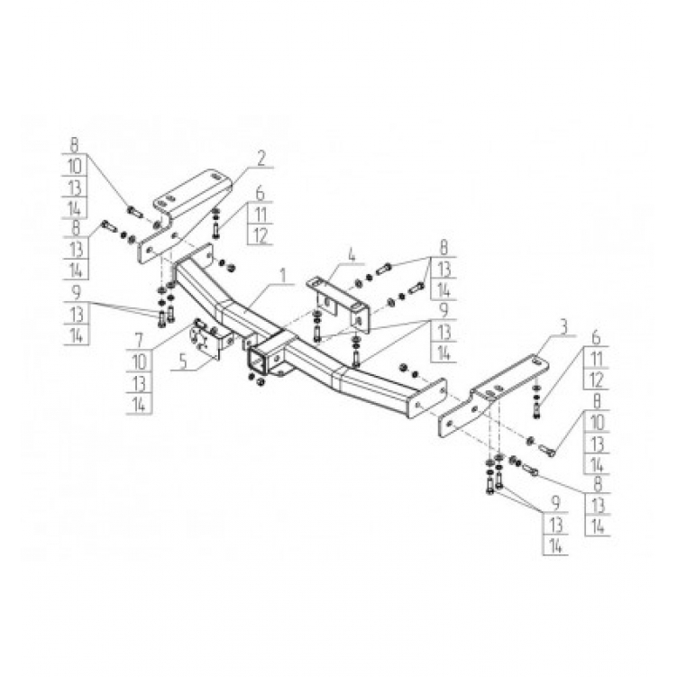 Купить фаркоп toyota land cruiser prado j120 2003-2009, j150 2009- ty 50b avtos по цене  Низкие цены. Большой выбор. Доставка по всей России. Интернет-магазин в Москве. Только положительные отзывы!