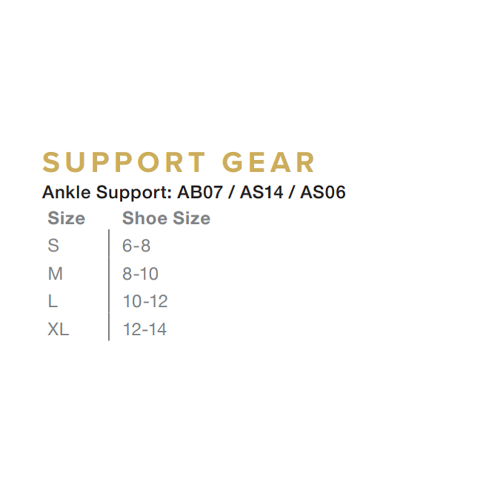 Бандаж голеностопа EVS AS14 Black, Small